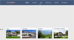 Desktop Screenshot of maxmore.ch